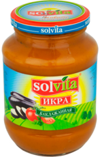 Икра из баклажанов"Солвита" 480г.