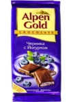 Альпен Голд черника йогурт 90г.