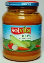 Икра из кабачков"Солвита"480г.